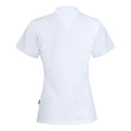 White - Back - James Harvest Womens-Ladies Neptune Polo Shirt