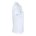 White - Side - James Harvest Womens-Ladies Neptune Polo Shirt