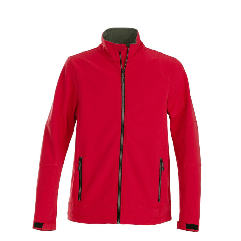 Red - Front - Printer Mens Trial Soft Shell Jacket