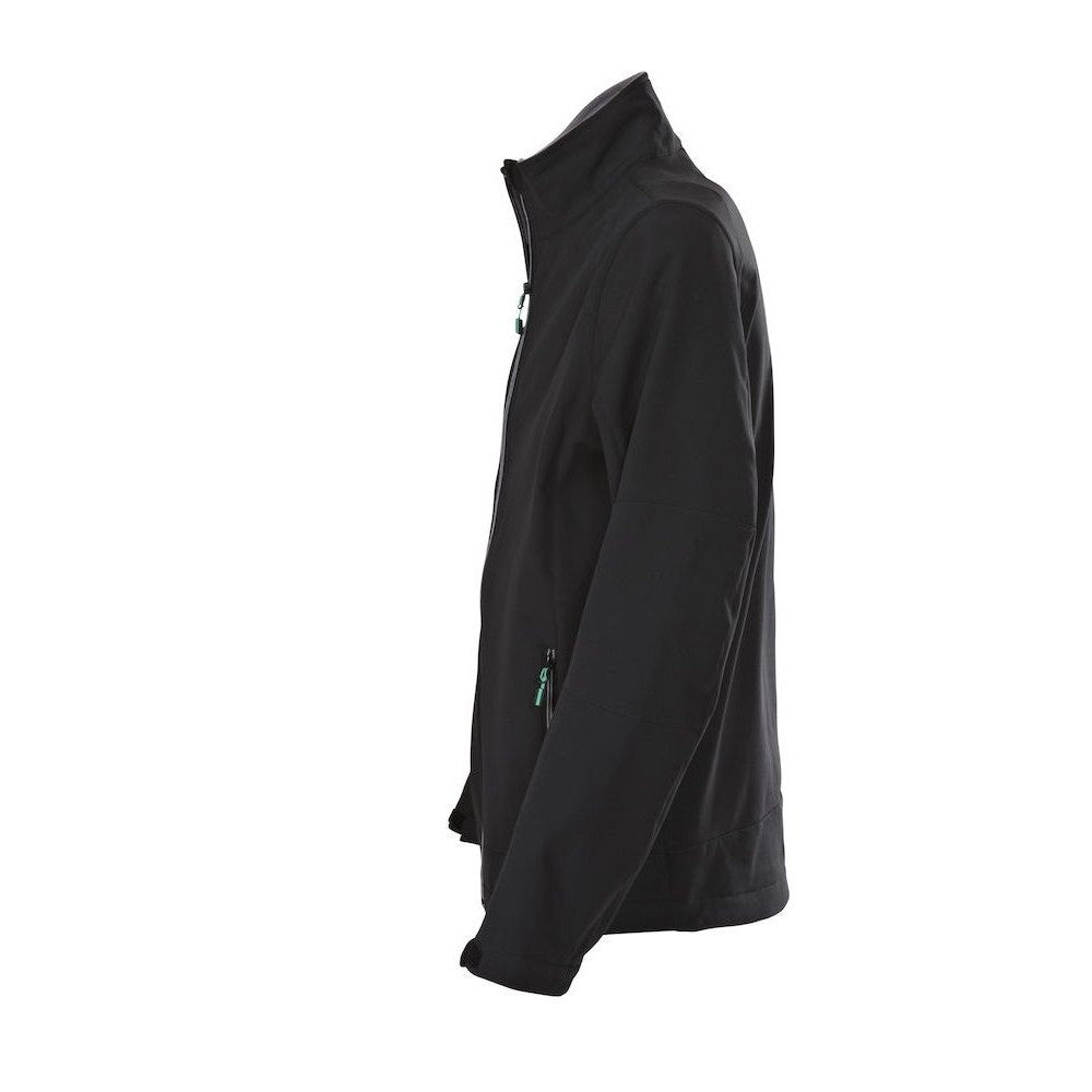 Black - Lifestyle - Printer Mens Trial Soft Shell Jacket