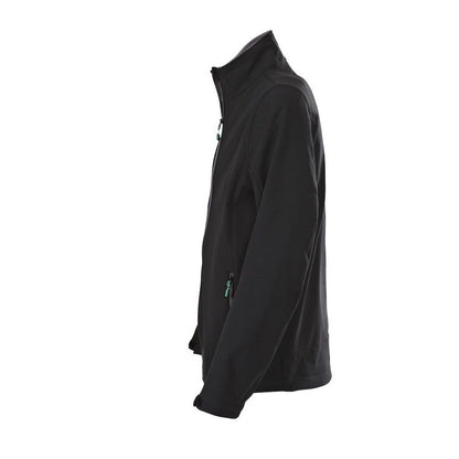 Black - Lifestyle - Printer Mens Trial Soft Shell Jacket