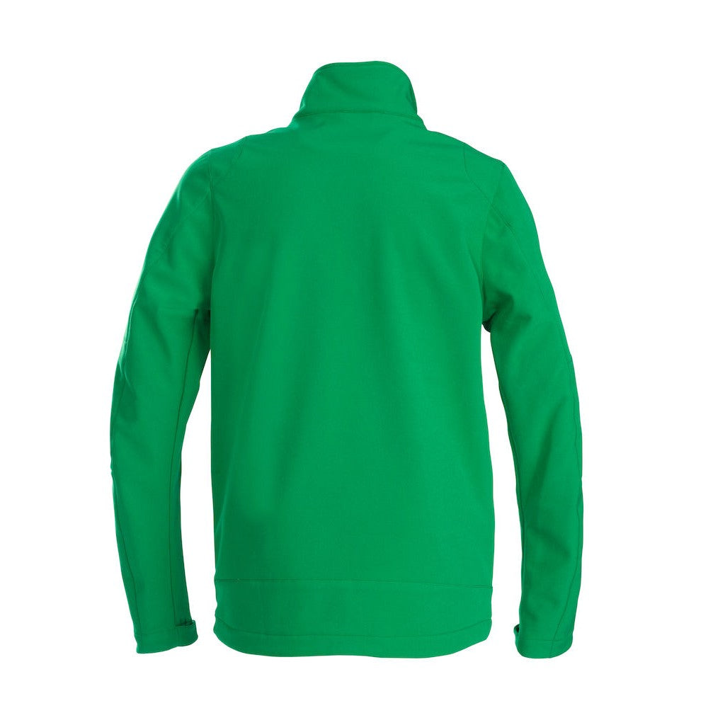 Fresh Green - Back - Printer Mens Trial Soft Shell Jacket