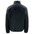 Black - Back - Projob Mens Fleece Jacket