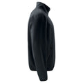 Black - Side - Projob Mens Fleece Jacket