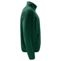 Forest Green - Side - Projob Mens Fleece Jacket