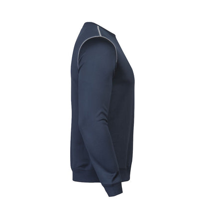 Navy - Side - Printer Mens Marathon Sweatshirt