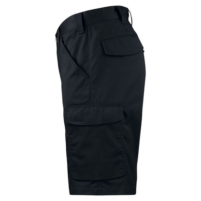 Black - Lifestyle - Projob Mens Plain Cargo Shorts