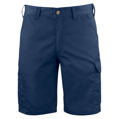 Navy - Front - Projob Mens Plain Cargo Shorts