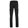 Black - Back - Clique Unisex Adult Stretch Cargo Trousers
