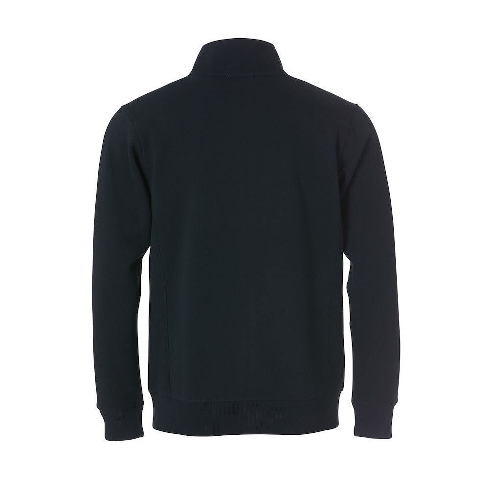 Black - Back - Clique Mens Classic Full Zip Cardigan
