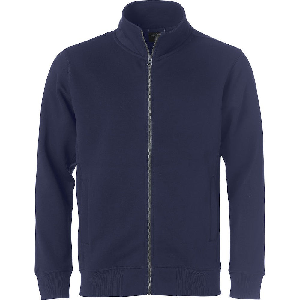 Dark Navy - Front - Clique Mens Classic Full Zip Cardigan