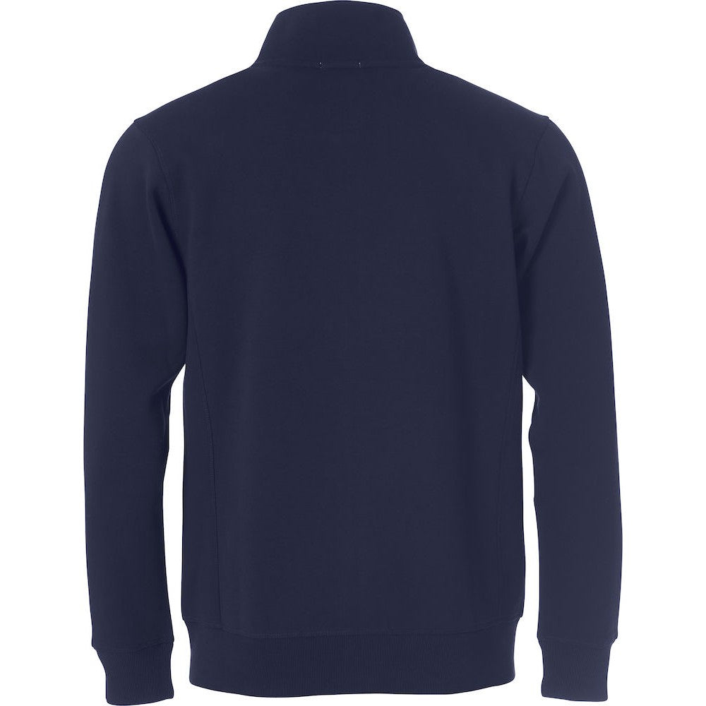 Dark Navy - Back - Clique Mens Classic Full Zip Cardigan