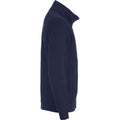 Dark Navy - Side - Clique Mens Classic Full Zip Cardigan