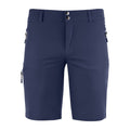 Dark Navy - Front - Clique Unisex Adult Bend Stretch Cargo Shorts