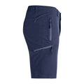 Dark Navy - Side - Clique Unisex Adult Bend Stretch Cargo Shorts