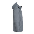 Grey - Side - Clique Mens Kingslake Waterproof Jacket