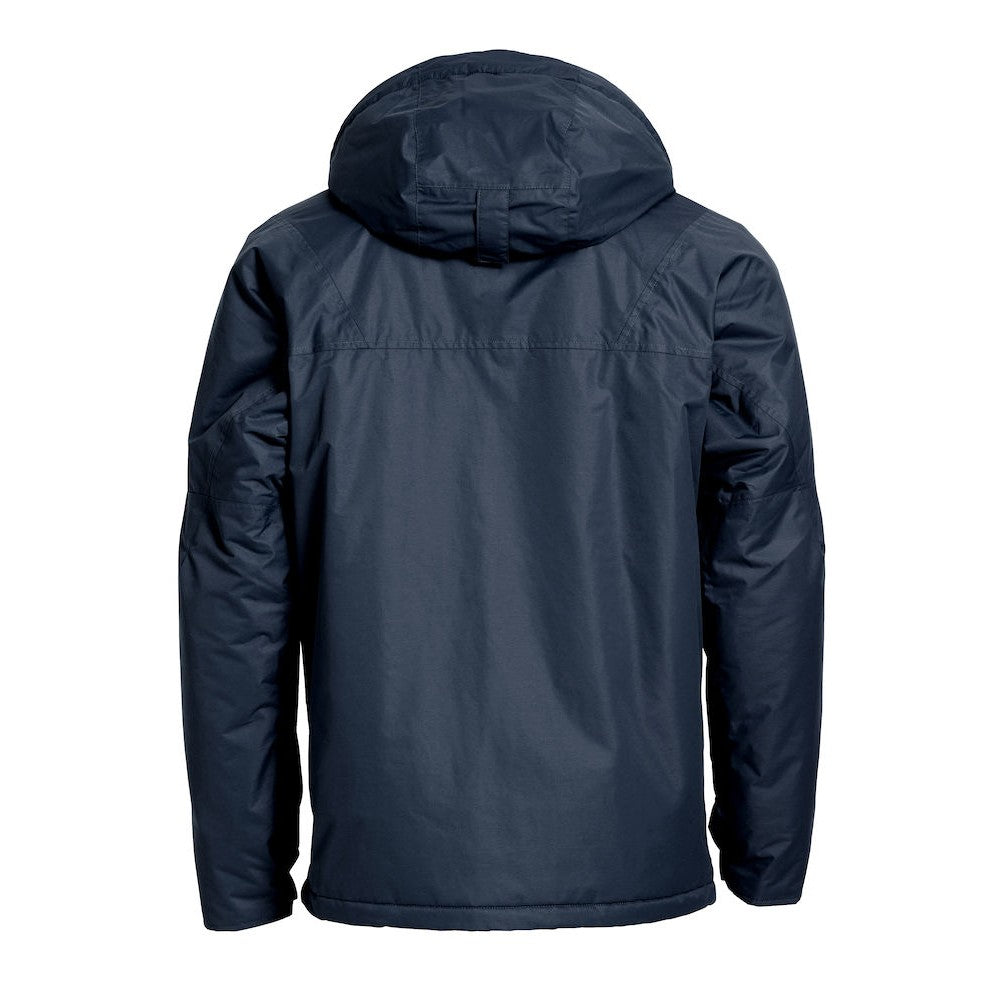 Dark Navy - Back - Clique Mens Kingslake Waterproof Jacket