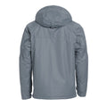 Grey - Back - Clique Mens Kingslake Waterproof Jacket