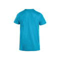 Turquoise - Back - Clique Mens Ice-T T-Shirt