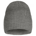 Grey Melange - Front - Clique Unisex Adult Otto Hat