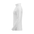 White - Lifestyle - Clique Womens-Ladies Ezel Turtleneck