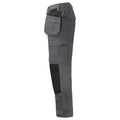 Grey-Black - Lifestyle - Projob Mens 5530 Contrast Panel Cargo Trousers