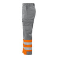 Orange-Grey - Lifestyle - Projob Mens High-Vis Trousers