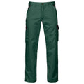 Forest Green - Front - Projob Mens Cargo Trousers