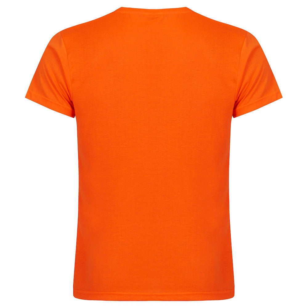 Visibility Orange - Back - Clique Mens Classic T-Shirt