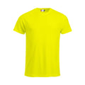 Visibility Yellow - Front - Clique Mens Classic T-Shirt