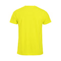 Visibility Yellow - Back - Clique Mens Classic T-Shirt