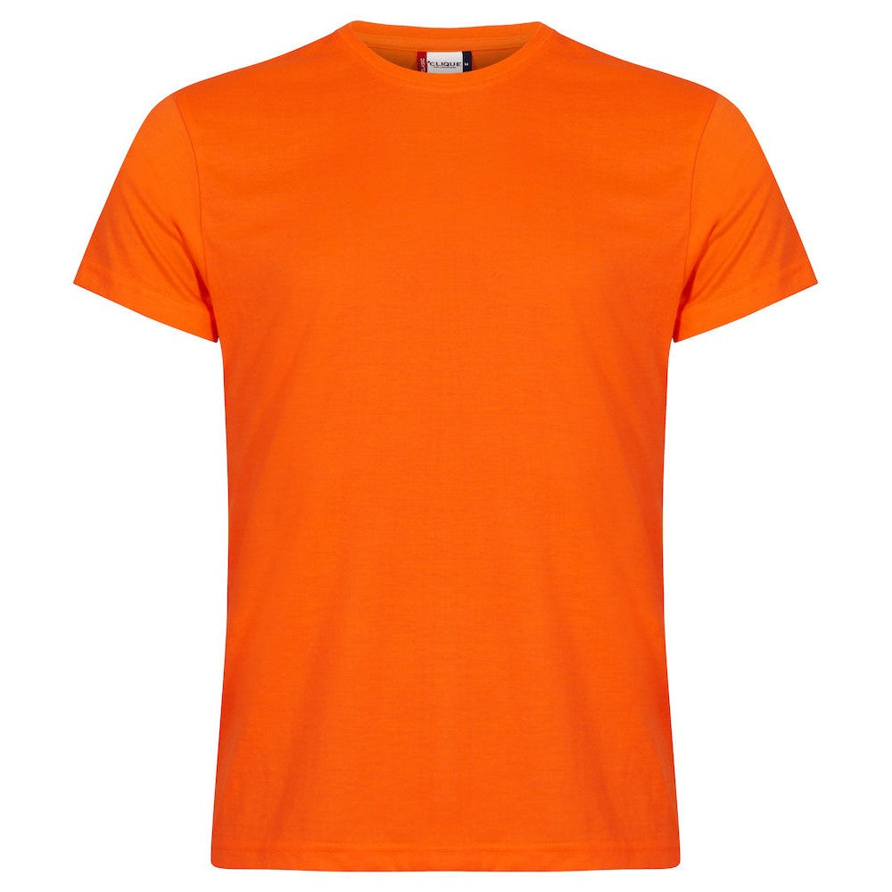 Visibility Orange - Front - Clique Mens Classic T-Shirt
