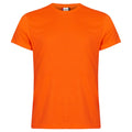 Visibility Orange - Front - Clique Mens Classic T-Shirt