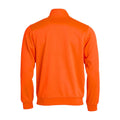 Visibility Orange - Back - Clique Childrens-Kids Basic Zipped Cardigan