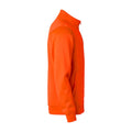 Visibility Orange - Side - Clique Childrens-Kids Basic Zipped Cardigan