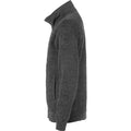 Anthracite - Lifestyle - Clique Mens Classic Melange Zipped Cardigan