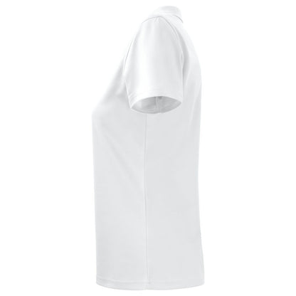 White - Lifestyle - Projob Womens-Ladies Pique Polo Shirt