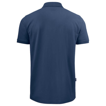 Navy - Back - Projob Mens Pique Polo Shirt