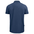 Navy - Back - Projob Mens Pique Polo Shirt