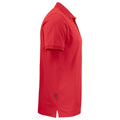 Red - Side - Projob Mens Pique Polo Shirt