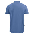 Sky Blue - Back - Projob Mens Pique Polo Shirt