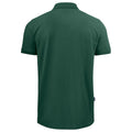 Forest Green - Back - Projob Mens Pique Polo Shirt