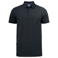 Black - Front - Projob Mens Pique Polo Shirt