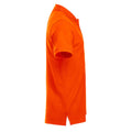 Visibility Orange - Side - Clique Mens Manhattan Visibility Polo Shirt