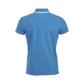 Bright Blue - Back - Clique Mens Seattle Polo Shirt