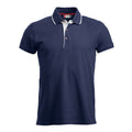 Dark Navy - Front - Clique Mens Seattle Polo Shirt