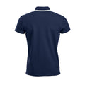 Dark Navy - Back - Clique Mens Seattle Polo Shirt