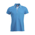 Bright Blue - Front - Clique Mens Seattle Polo Shirt