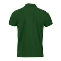 Bottle Green - Back - Clique Mens Classic Lincoln Polo Shirt