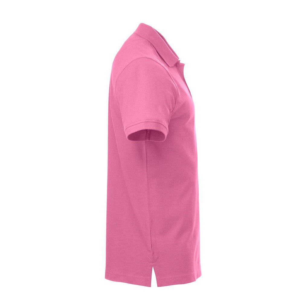 Bright Pink - Side - Clique Mens Classic Lincoln Polo Shirt